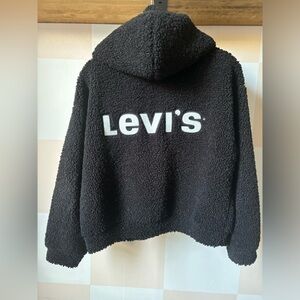 Levi’s sherpa hoodie